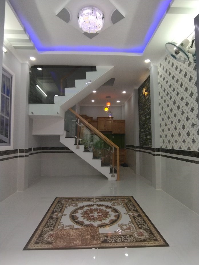 Cặp nhà đúc 4 tầng, Sổ Hồng Riêng, đường 7m TTH20, Quận 12, sau nhà thờ Tân Hưng giáp quận Gò Vấp